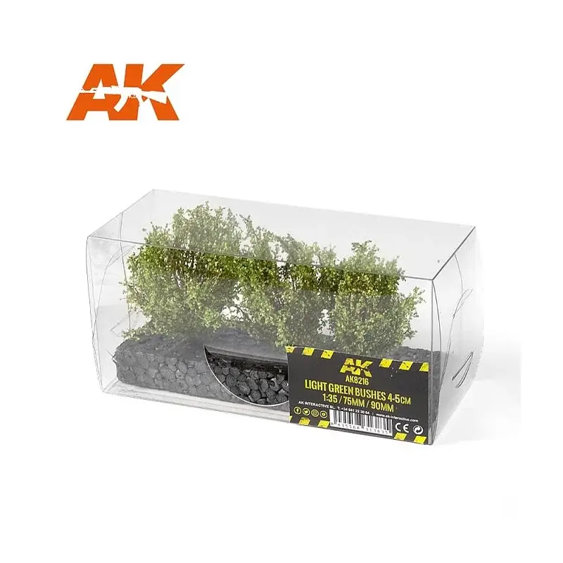 Light green bushes 4-5cm Goedkoop