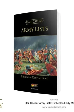 Hoge Kwaliteit Hagel Caesar Army Lists: bijbelse tot vroege middeleeuwen Figuur spellet
