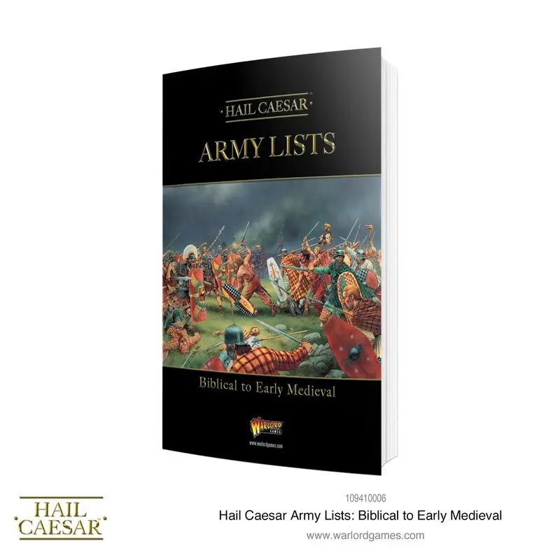 Hoge Kwaliteit Hagel Caesar Army Lists: bijbelse tot vroege middeleeuwen Figuur spellet