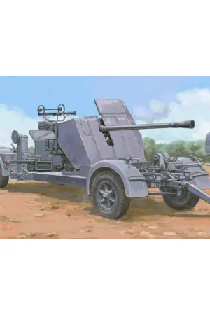 Duitse 5 cm FLAK 41 Schaalmodel Direct Verzonden