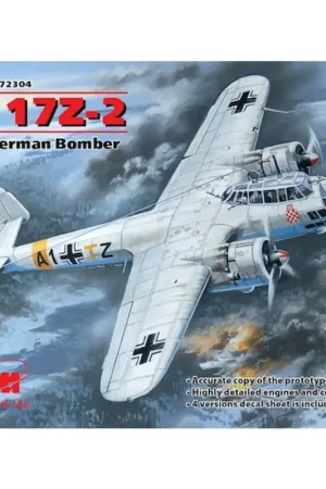 Speciale Aanbieding Dornier Do 17Z-2 WWII Duitse bommenwerper (100% nieuwe mallen) Schaalmodel