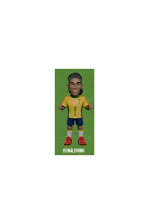 Gecertificeerd BRAZIL - Ronaldinho - Minix Legends World Cup Figure 12cm Figuurtje