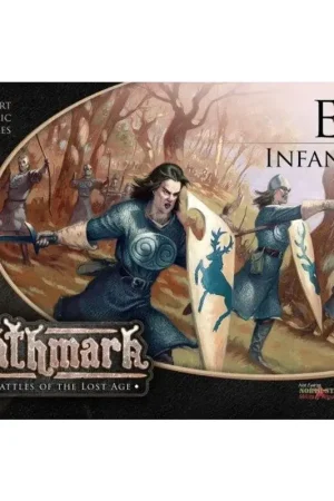Oathmark Elf Infantry Figuur spellet Laatste Versie