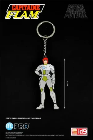 Direct Beschikbaar Captain Flam Curtis Newton Karakter Eraser Sleutelhanger 8cm