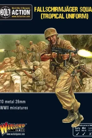 Fallschirmjager Squad (Tropical Uniform) Figuur spellet Nu Kopen