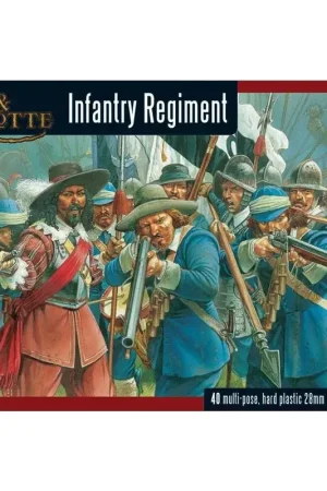 Pike & Shotte Infanterie Regiment Figuur spellet Korting