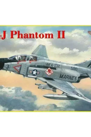Merkproduct McDonnell F-4J Phantom II (2 markeringen) Schaalmodel