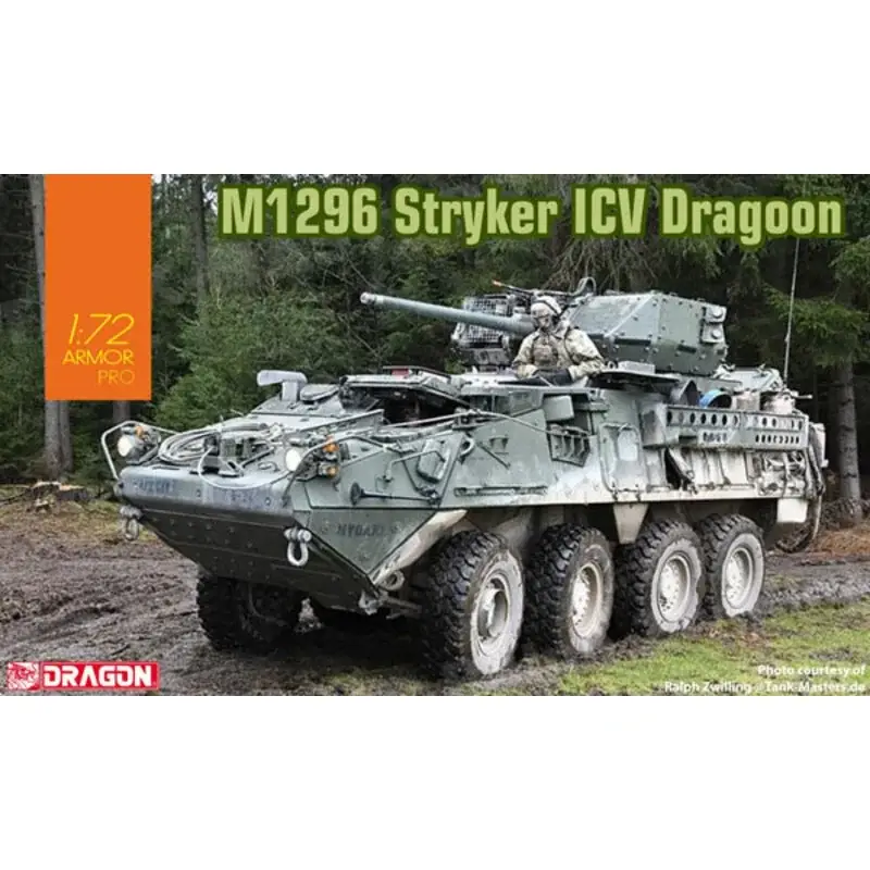 Gereduceerde Prijs M1296 Stryker ICV Dragoon Schaalmodel