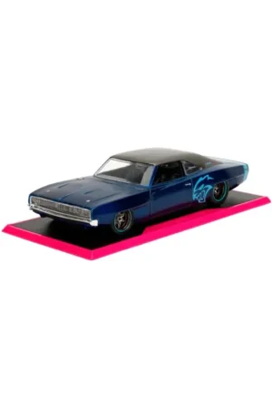 Lage Kosten Dodge charger widebody pink slips 1/24 Miniatuur