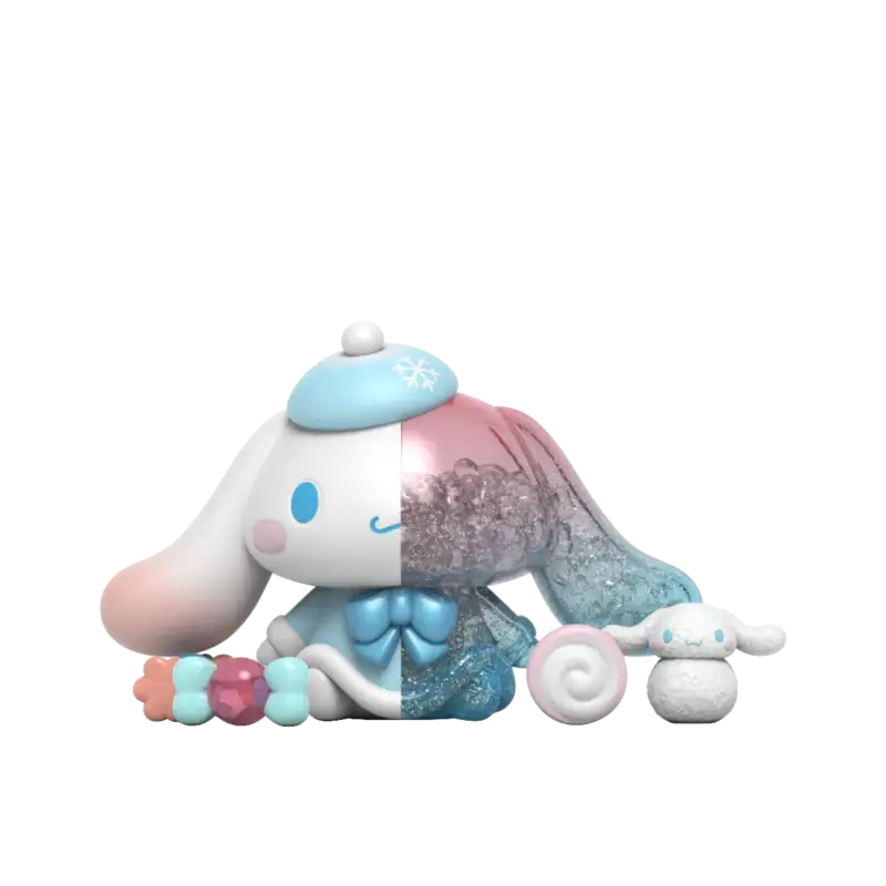 HELLO KITTY - Cinnamoroll - Figure Snowy Dreams Series 15cm Figuurtje Meest Verkocht