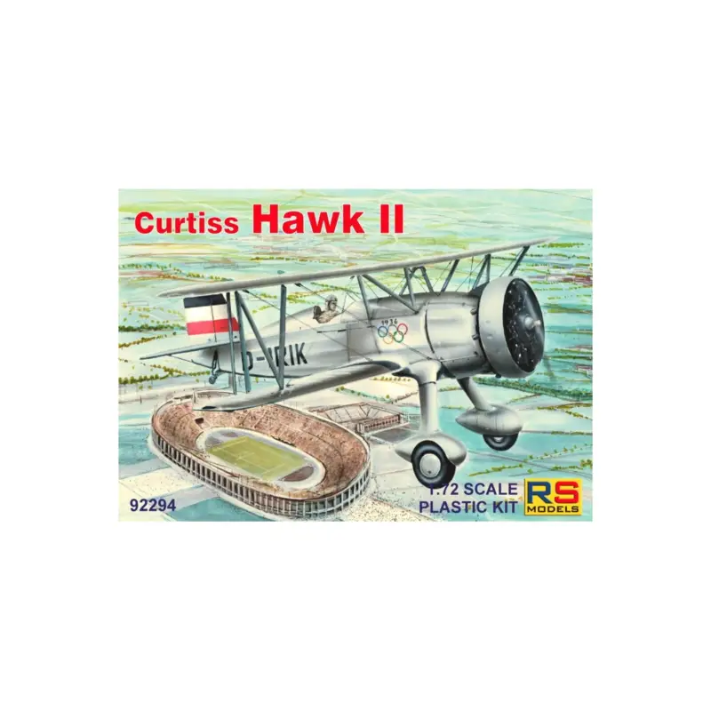 RS MODELS 92294 CURTISS HAWK II UDET MODEL 1/72 (4 decal ver. for Udet, China, Turkey) Veilige Betaling