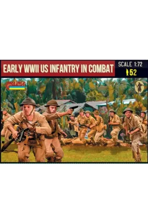Exclusieve Aanbieding Early WWII Infantry in combat figure 1:72 Figuren