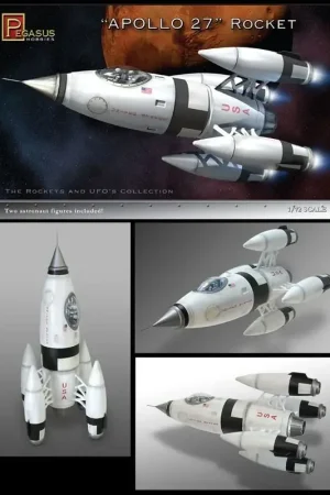 Apollo 27 Rocket Schaalmodel Op = Op