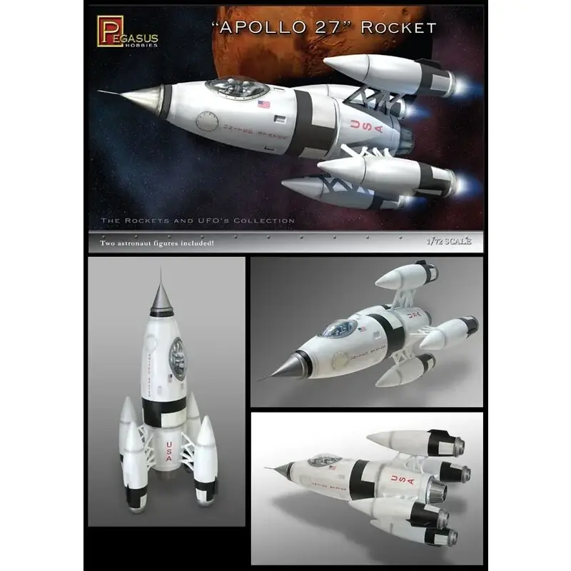 Apollo 27 Rocket Schaalmodel Op = Op