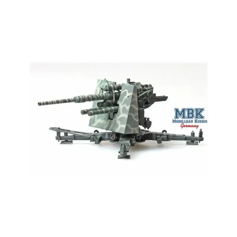 8,8cm Flak18/36 - 33.FlaRgt., 21.PzDiv., DAK, 1941 Schaalmodel Beste Prijs