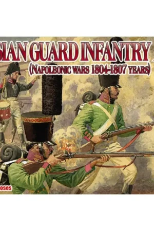 Napoleontische Russische wacht Infanterie Figuren Gereduceerde Prijs