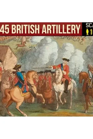 Finale Uitverkoop British Artillery 1745 Jacobite Uprising Figuren