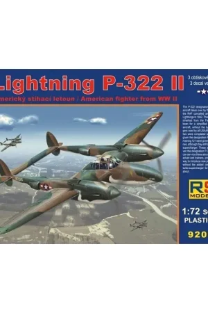 RS-modellen 92096 BLIKSEM P-322 II 1/72 Schaalmodel Veilige Betaling