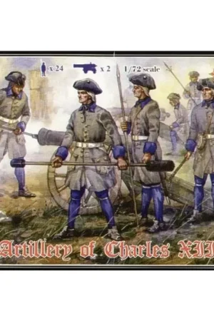 Betaalbaar Artillery of Charles XII Figuren