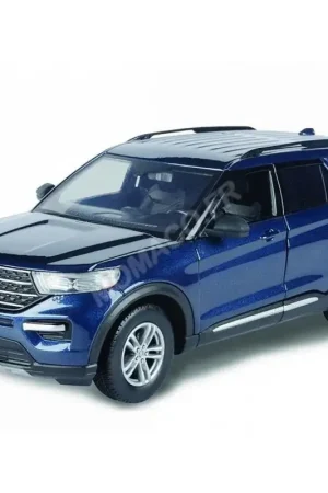 Gratis Retour Ford explorer xlt 2022 bleue Miniatuur