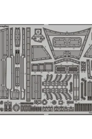 Beste Prijs North-American P-51D Mustang engine (toebehoren voor modelbouwsets van Tamiya) Accessoire