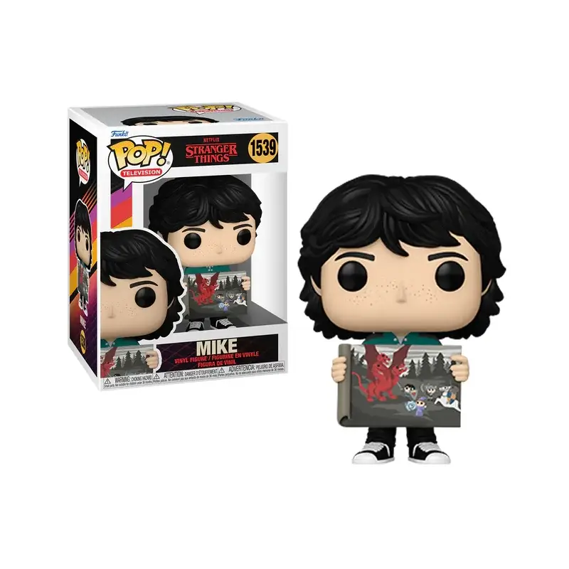 STRANGER THINGS - POP TV N° 1539 - Mike with Painting of Will Pop figur Gratis Retour