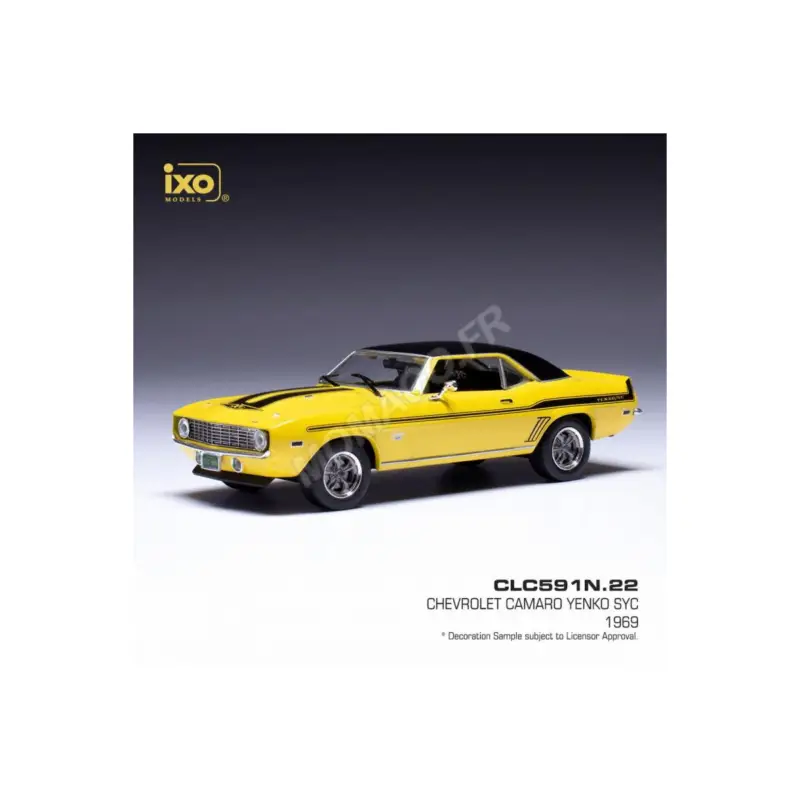 Nieuw Chevrolet camaro yenko syc 1969 yellow Miniatuur