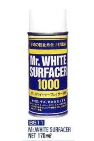 Betaalbaar B511 Mr.White Surfacer Spray Acrylverf