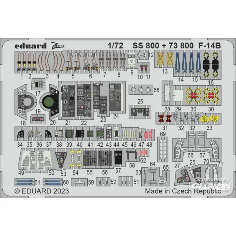 Populair F-14b 1/72 academy