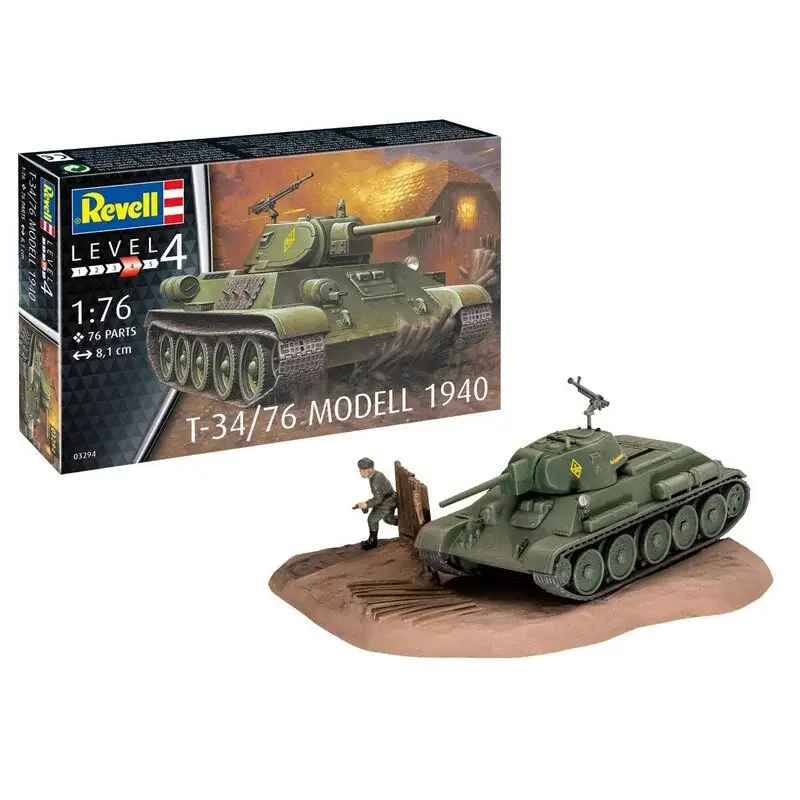 Aanbieding Sovjet T-34/76 Model 1940 Schaalmodel