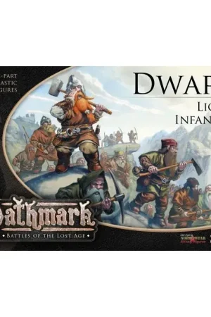 Oathmark Dwarf Light Infantry Figuur spellet Flitsaanbieding