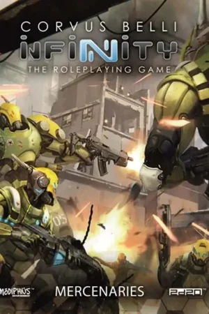 Infinity RPG War Market The Mercenaries Sourcebook Tijdelijk Beschikbaar