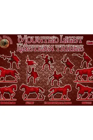 Mounted Light Eastern tribes. Set 2 Figuurtje Rechtstreeks Van De Fabrikant