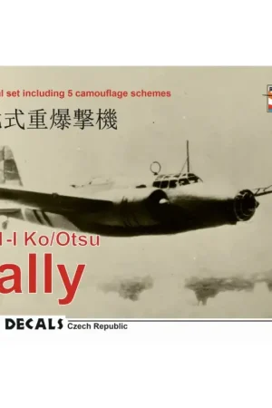 Seizoensaanbieding Mitsubishi Ki-21-I Ko/Otsu “Sally” x 5 schemes Decal
