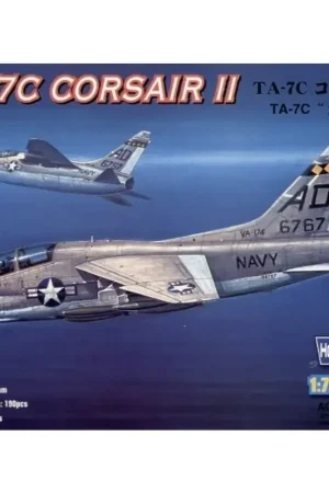 Vought TA-7C Twosair Corsair II. Alternative markings available to buy on Xtradecal X72086 USN or X72090 USAF Hoge Kwaliteit