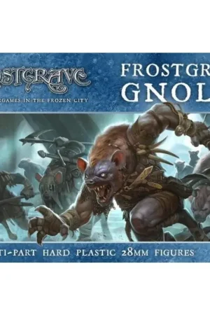 Frostgrave Gnolls Figuur spellet Speciale Aanbieding