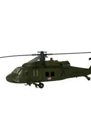 Sikorsky Uh-60 Black Hawk Miniatuur Op = Op