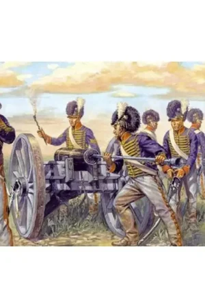 British Artillery Figuren Superprijs