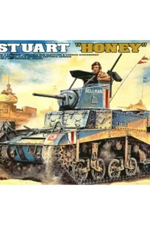 British m3 stuart "honey"1/35 Schaalmodel Koop Online