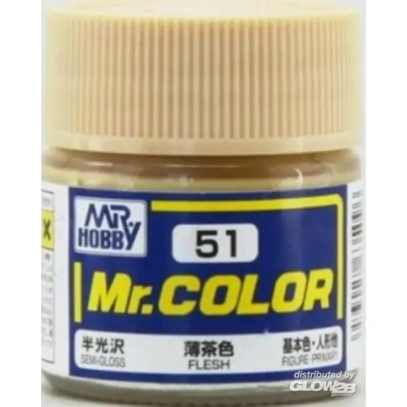 Uitverkoop Mr Hobby -Gunze Mr. Color (10 ml) Flesh Acrylverf