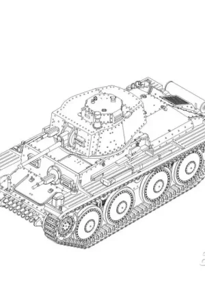 Beperkt Aanbod German PzKpfw 38(t) Ausf.E/F Schaalmodel