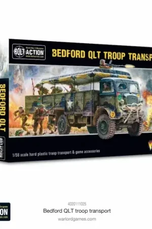 Hete Deal Bedford QLT Troop Transport Figuur spellet