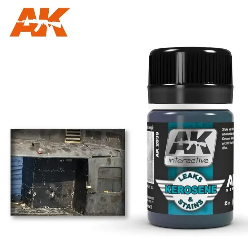 Koopje Kerosene lekkage en vlekken