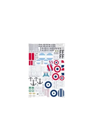 Koopje Frrom 0x04 model plane decals potez 25 europe & america (decals) 1/72