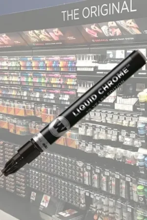 Molotow Chroom Marker Vloeibaar Chroom 1mm Direct Beschikbaar