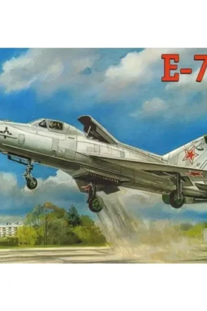 Finale Uitverkoop Amodel: E-7PD Sovjet vliegtuig in 1:72 Schaalmodel