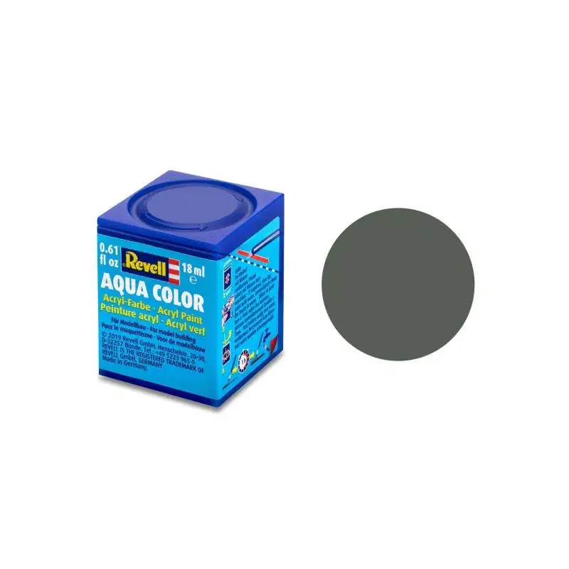 Acrylverf Aqua Grijs Groen Mat - 18ml 67 Direct Beschikbaar