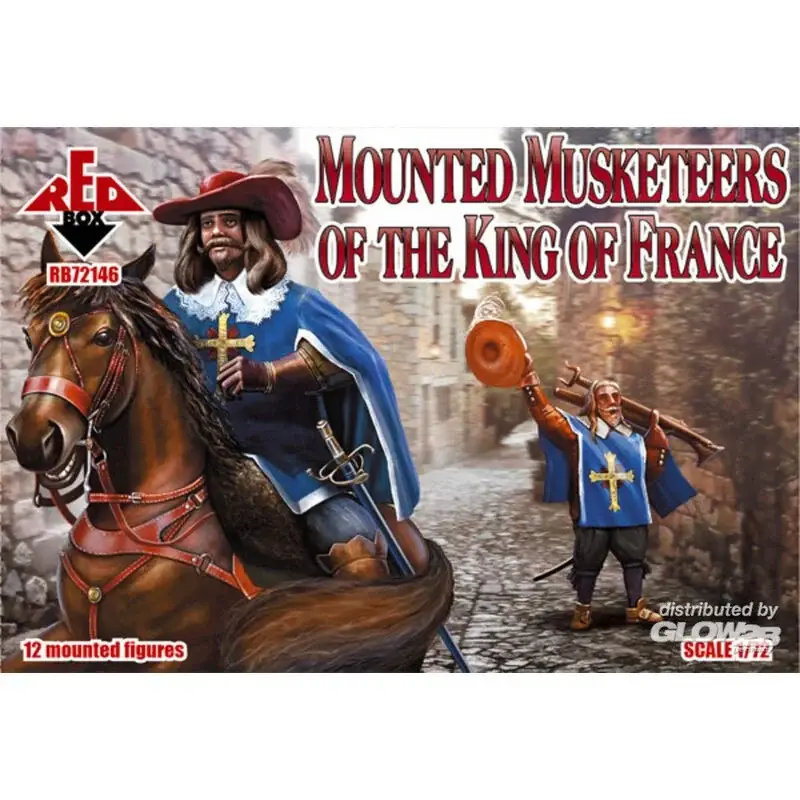 Bestseller Bereden musketiers van de koning van Frankrijk Figuren
