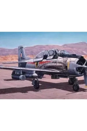 Bestseller Noord-Amerikaanse T-28 Trojan Schaalmodel