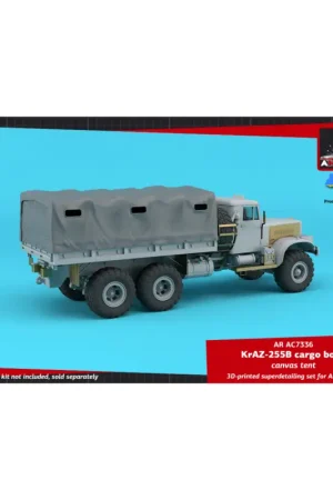 Lage Kosten KrAZ-255B Soviet 6x6 cargo truck canvas tent (designed to be used with Armory kits) THIS IS ONLY THE COVER NOT THE LORRY